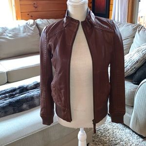 Mackage for Aritzia Elie leather jacket